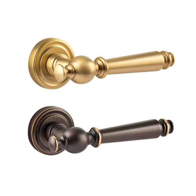 American Style Bedroom Door Handle Brass Interior Door Handle Modern Design