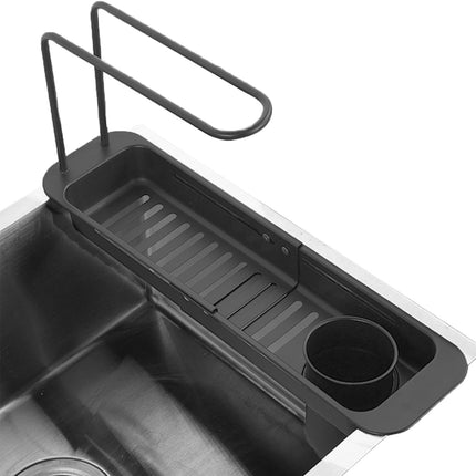 Retractable Stainless Steel Kitchen Sink Drain Rack Kitchen Counter Storage