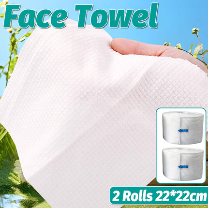 Thicken Disposable Cotton Roll Towel Cleansing Facial Wipes Makeup Remover Veins