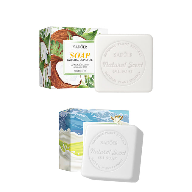 5pcs Plant based Fruit Soap Cleaning Handmade Soap for Body Face Skin Daily Use