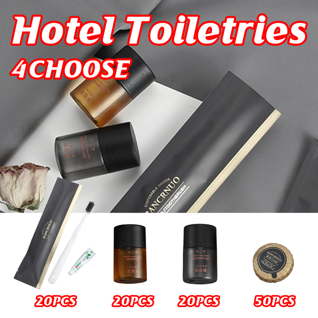 Hotel Supplies Toiletries Travel Size Shampoo Soap Disposable Bath Room Bathroom