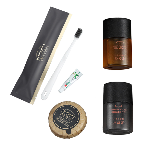 Hotel Supplies Toiletries Travel Size Shampoo Soap Disposable Bath Room Bathroom