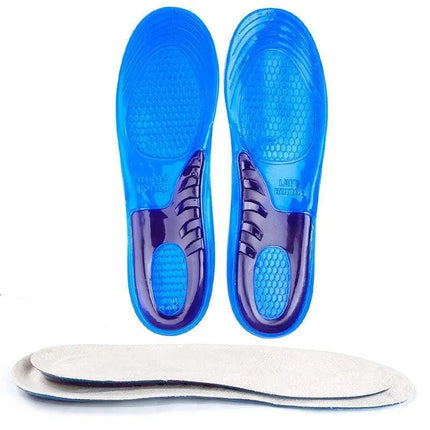 Massaging Gel Shoe Insoles Arch Supports For Men Women Flat Foot High Quality AU - Aimall