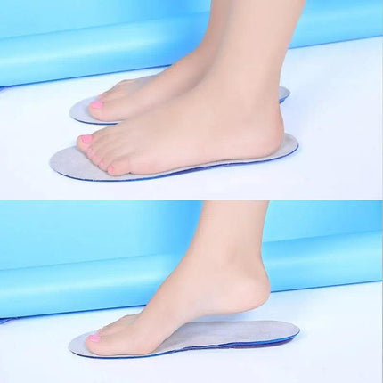 Massaging Gel Shoe Insoles Arch Supports For Men Women Flat Foot High Quality AU - Aimall