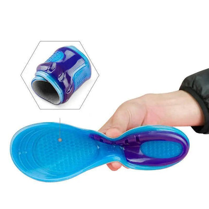 Massaging Gel Shoe Insoles Arch Supports For Men Women Flat Foot High Quality AU - Aimall
