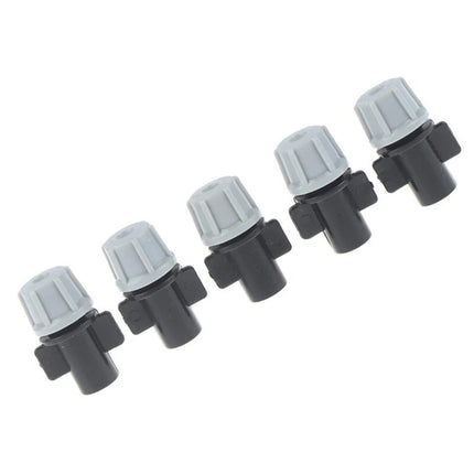 20PCS Anti-Drip Misting Nozzle Water Spray Drip Hanging Atomizing Nozzle Fog Cross