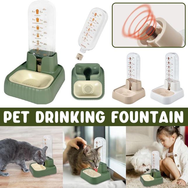 Automatic Cat Water Dispenser Pet Drinking Fountain for Home Hydration Station