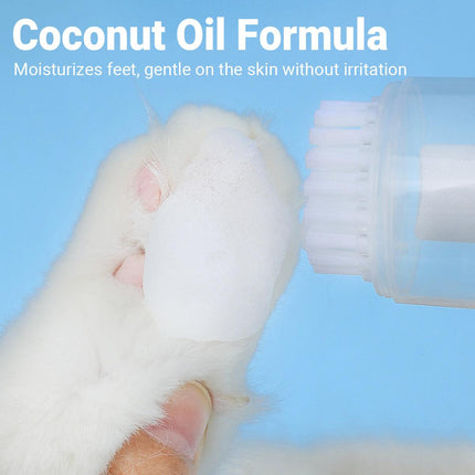 150ml Pet Dry Cleaning Foam Free Clear Body Wash Mousse for Dogs and Cats