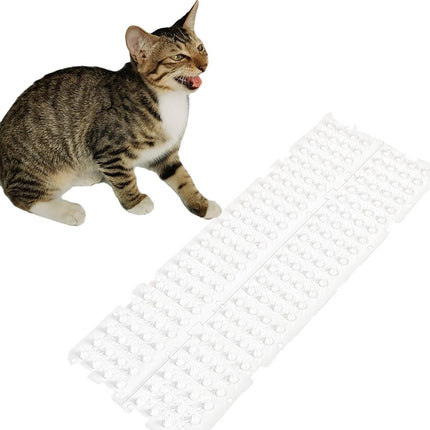 10pcs Clear Anti Bird Spikes for Indoor and Outdoor Bird Repellent Mat Set