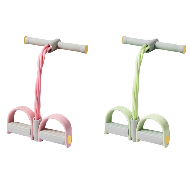 Multifunctional Foot Pedal Resistance Band Home Fitness Pulling Rope Exerciser