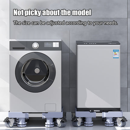 Adjustable Appliance Base Stand with Lockable Swivel Casters Heavy Duty AntiSlip