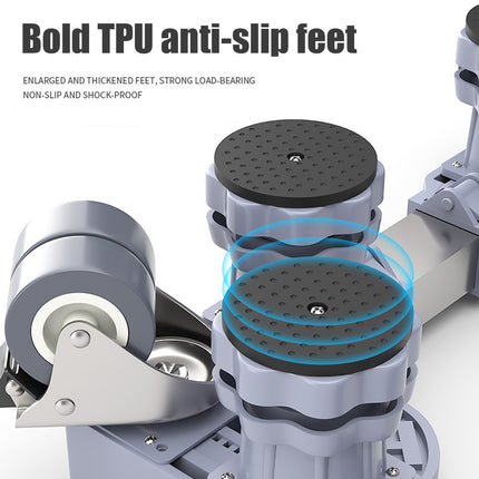Adjustable Appliance Base Stand with Lockable Swivel Casters Heavy Duty AntiSlip
