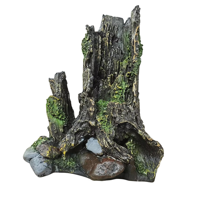 Aquarium Wood Decoration Driftwood Ornament Natural Hiding Hole Fish Tank Decor
