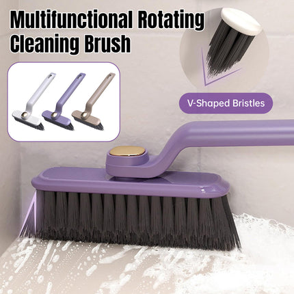 Multi-Functional Rotary Cleaning Brush Hard Bristle Slot Seam Wall Tile Brush
