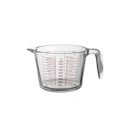 Glass Measuring Cup Large Capacity Thickened Heat Resistant Kitchen Baking Tool