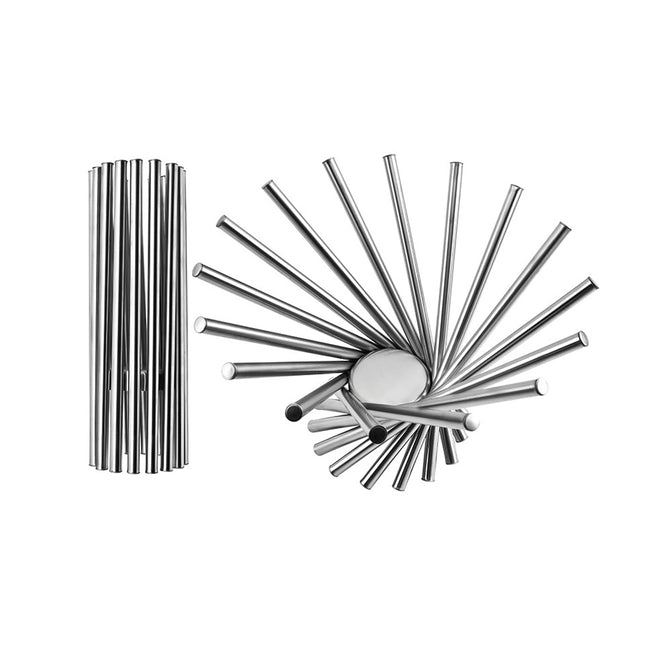 Stainless Steel Creative Rotating Fruit Bowl Living Room Hotel Display Bowl