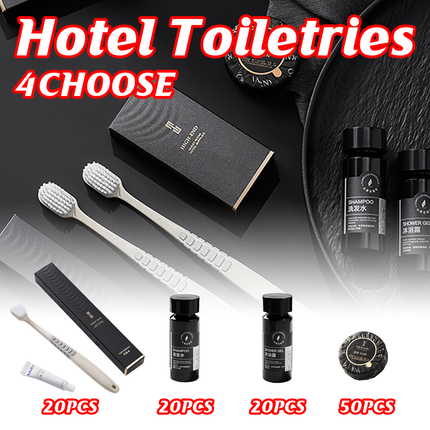 Hotel Supplies Toiletries Travel Size Shampoo Conditioner Soap Set For Motel