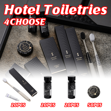 Hotel Supplies Toiletries Travel Size Shampoo Conditioner Soap Set For Motel