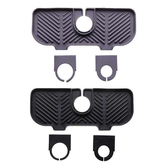 Kitchen Faucet Storage Rack Holder Soap Sponges Caddy Organizer Sink Basket Rack