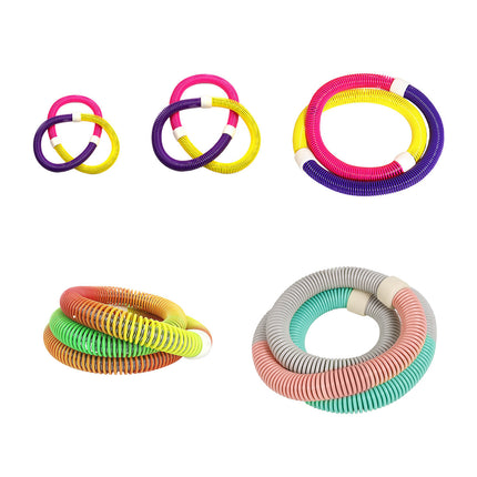Soft Hula Hoop Adjustable Fitness Exercise Slimming Waist Ring for Unisex