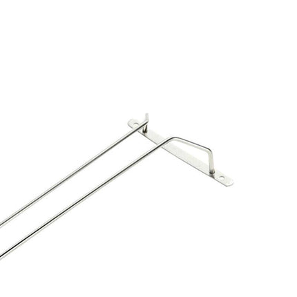 Wine Glass Cup Holder Hanging Bar Hanger Steel Wine Rack Shelf Champagne Storage - Aimall