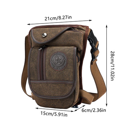 Bum Bag Hip Fanny Pack Tactical Military Waist Thigh Drop Leg Bag for Men