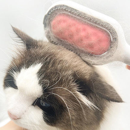 Universal Pet Knots Remover Multifunctional Cat Dog Cleaning Brush With Wipes - Aimall