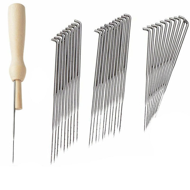 60PCS 79/80/85MM Felting Needles DIY Hand Wool PIN Felt Tools Kits Embroidery - Aimall