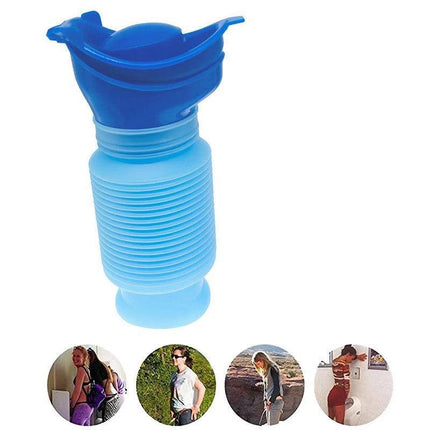 Travel Camping Pee Bottle Portable Urinal Female Emergency Kit Car Toilet Male - Aimall