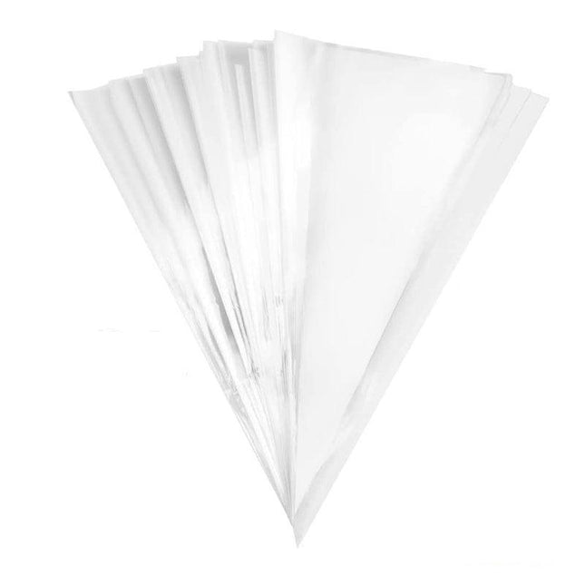 100 Clear Cello Bags for Easter Candy & Lolly Treats - Aimall
