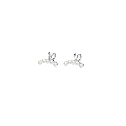 Pearl Ear Bone Clip Earrings No Piercing Needed Elegant Jewelry for Women Girls