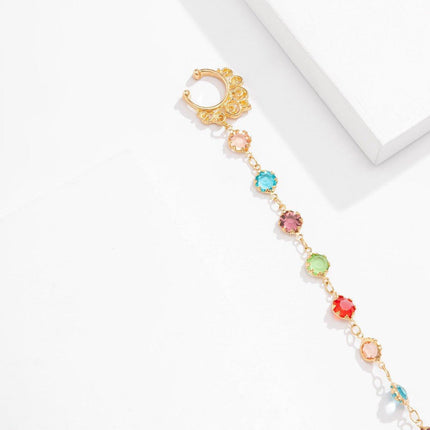 Punk Style Jewelry Chain Earrings Women Fashion Nose Clip Trendy Accessories