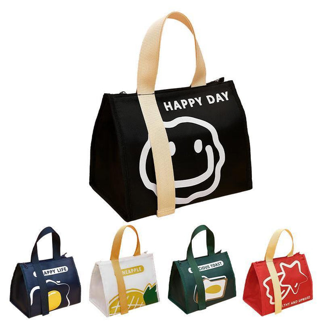 Portable Insulated Thermal Cooler Lunch Box Carry Tote Picnic Case Storage Bag - Aimall