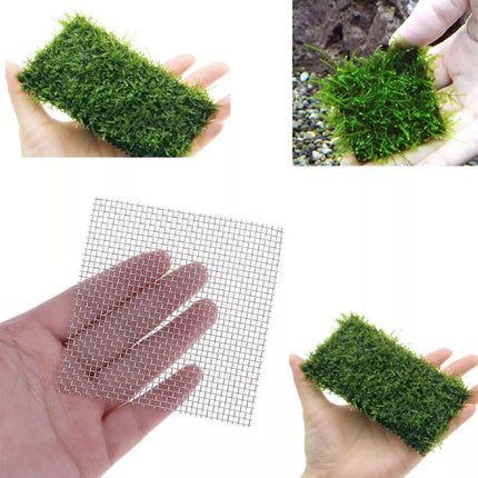 10pcs Stainless Steel Wire Mesh for Water Plants Fish Tank Aquarium Decoration