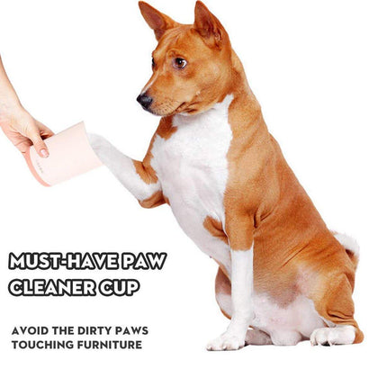 Pet Foot Wash Cup Automatic No-Rub Paw Cleaner Cat Dog Paw Washing Cup Clean
