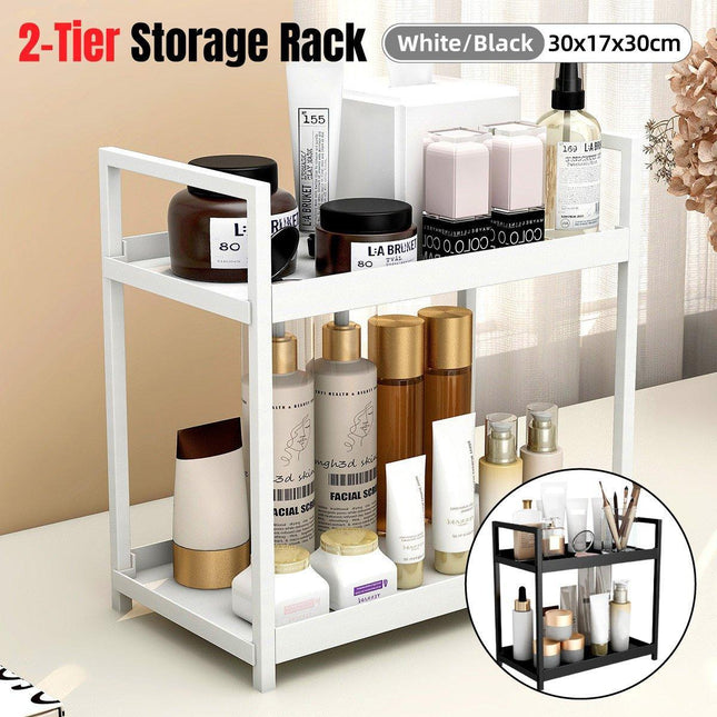 Multi-layer Cosmetic Storage Rack Desktop Organizer for Bathroom Dormitory Use
