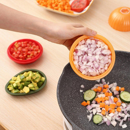 3X Plastic Fruit Vegetable Storage Container Avocado Tomato Lemon Onion Box and Lid