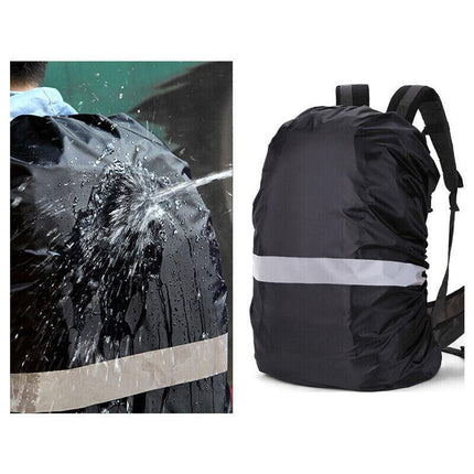 L Size Outdoor Foldable Backpack WaterProof Rain Cover Rucksack Camping Travel - Aimall