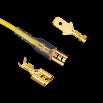 480pcs Spade Crimp Terminals Kit Insulated Electrical Wire Connectors