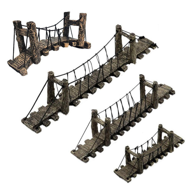 Resin Bridge Aquarium Decoration Fish Tank Accessories Shrimp Tortoise Climbing