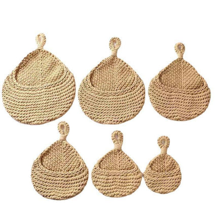 Hanging Wall Organizer Vegetable Fruit Basket Kitchen Storage Pouch Bag DIY 6Size - Aimall