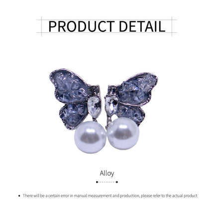 Butterfly Stud Earrings for Women Elegant Jewelry Cute Fashion Earrings for Girl