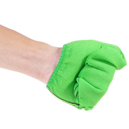 Fiber Cleaner Bath Glove Exfoliating Towel Body Rub Shower Scrub Glove Washcloth - Aimall