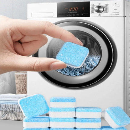 24PCS Washing Machine Cleaner Tablets Disinfectant Effervescent Stain Remover