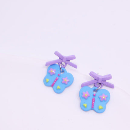 Butterfly Star Bow Stud Earrings Set for Women Fashion Jewelry Accessories