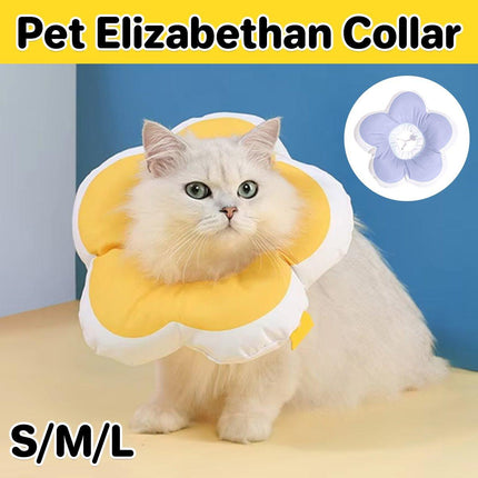 Elizabethan Cat Recovery Collar Anti Licking Pet Cone Protective Neck Ring