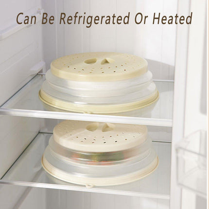 Multifunctional Microwave Oven Food Cover Heat Resistant Folding Splash Guard