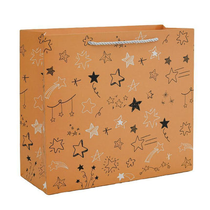 25pcs 14x15x7cm Creative Cartoon Paper Gift Bags Tote for Students Birthday Parties