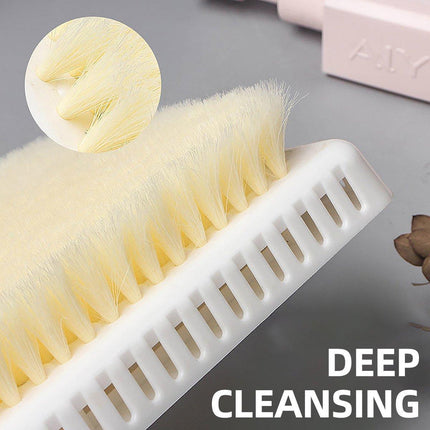 Wall Mounted Back Scrubber Bathroom Clean Shower Rubbing Back Pad Household