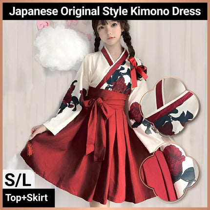 Retro Oriental Kimono Style Suit with Han Elements for Women Fashion Outfit